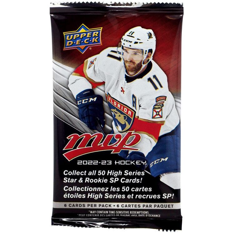 2022-23 Upper Deck MVP Hockey Retail pack