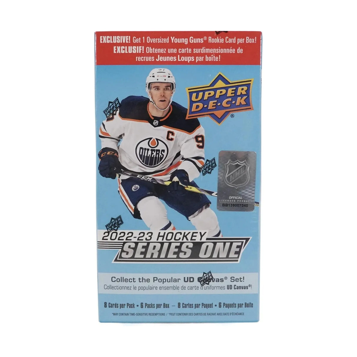 2022-23 Upper Deck Series 1 Hockey Blaster Box