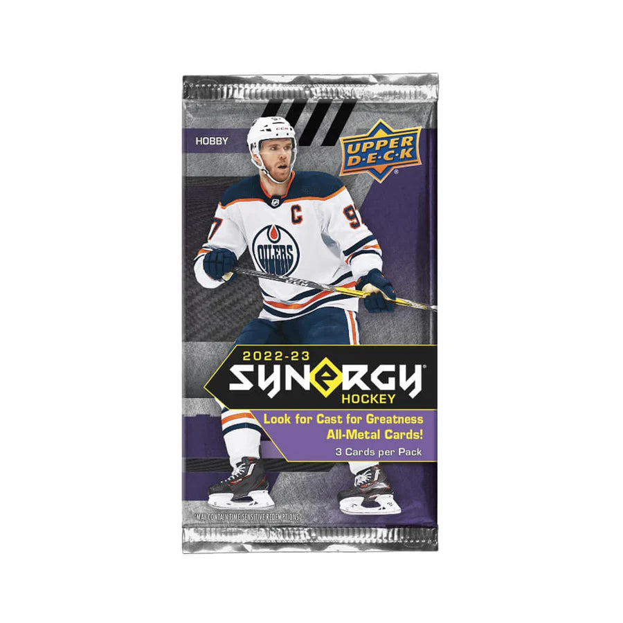 2022-23 Upper Deck Synergy Hockey Hobby Pack