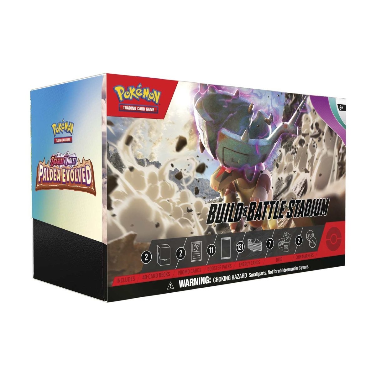 JCC Pokémon : Stade de combat et construction de Paldea Evolved