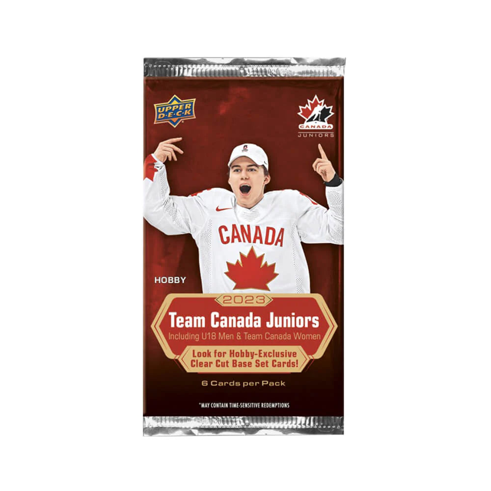 2023 Upper Deck Team Canada Juniors Hockey Hobby Pack