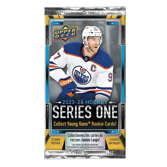 2023-24 Upper Deck Series 1 Hockey Gravity Feed Box