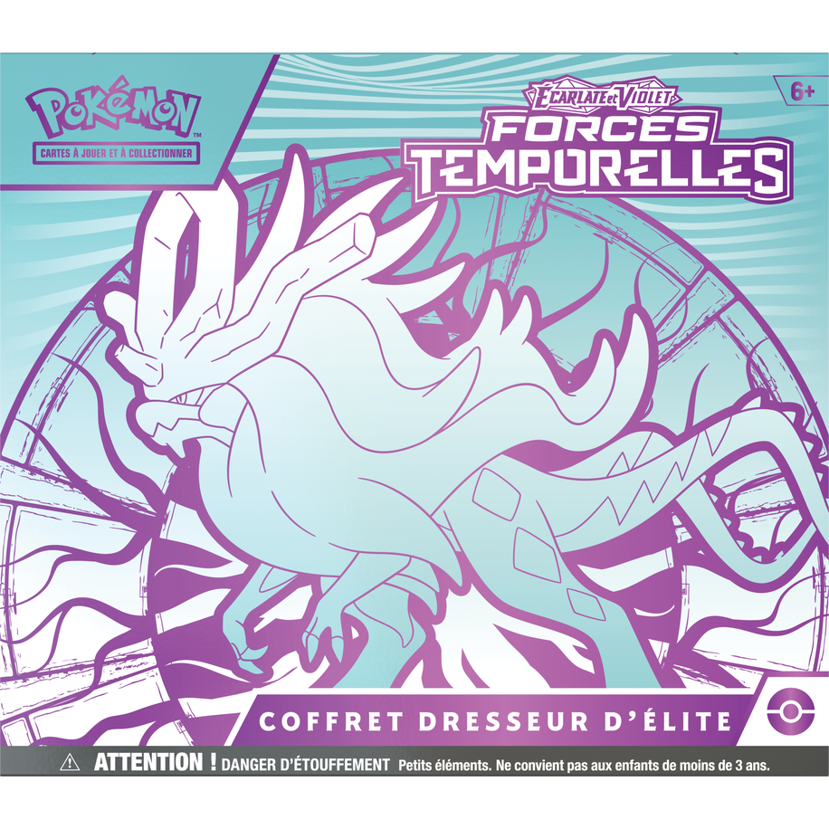Pokémon TCG: Scarlet & Violet-Temporal Forces Elite Trainer Box (French)