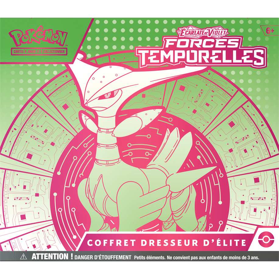 Pokémon TCG: Scarlet & Violet-Temporal Forces Elite Trainer Box (French)