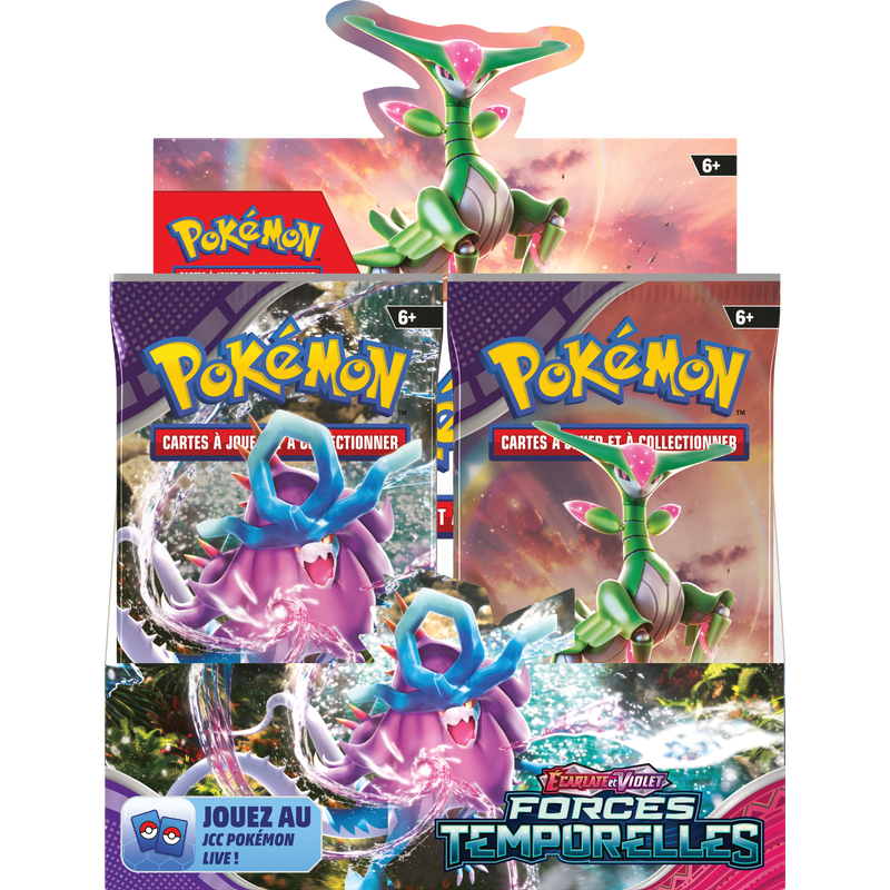 Pokémon TCG: Scarlet & Violet-Temporal Forces Booster Box (French)