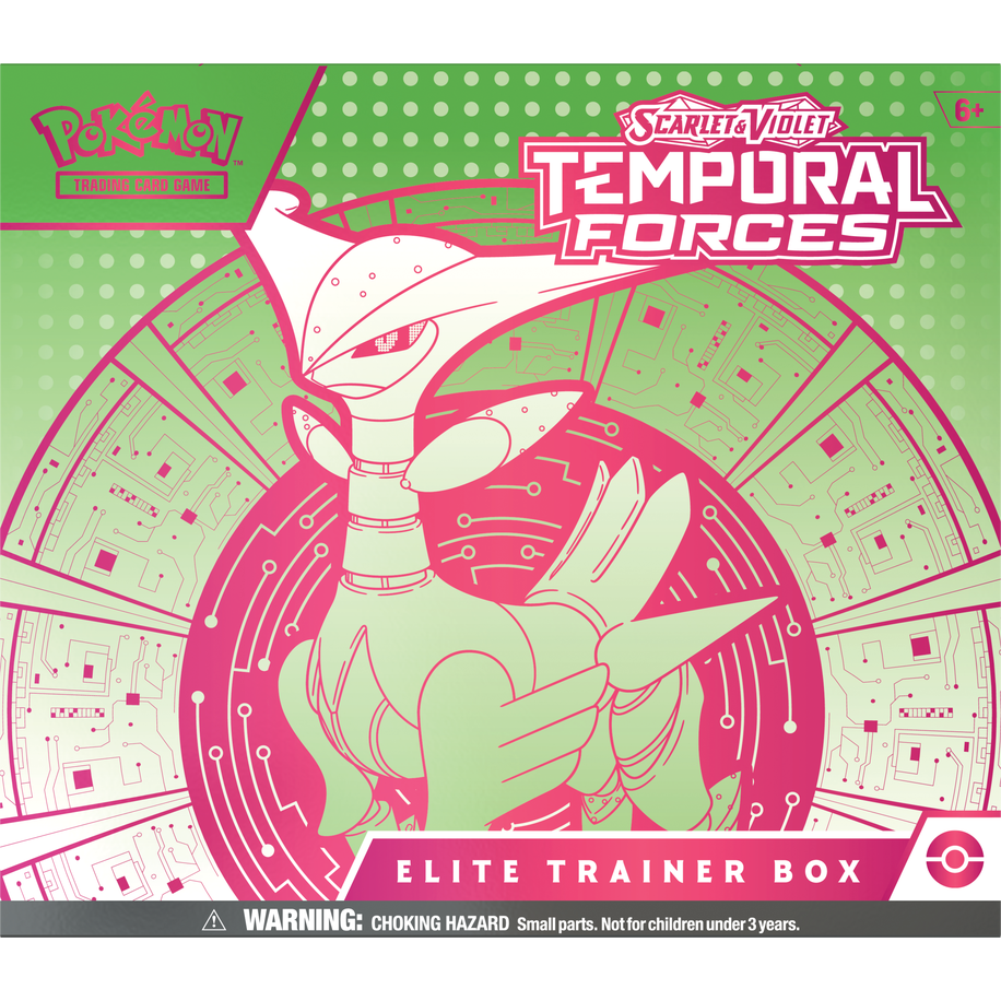 Pokémon TCG: Scarlet & Violet-Temporal Forces Elite Trainer Box