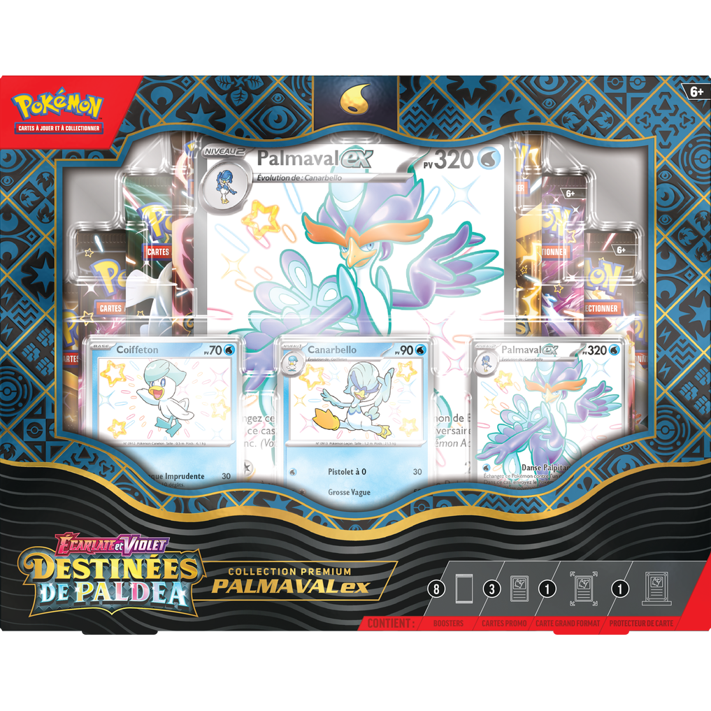 Pokémon TCG: Scarlet & Violet Paldean Fates Ex Premium Collection (French)