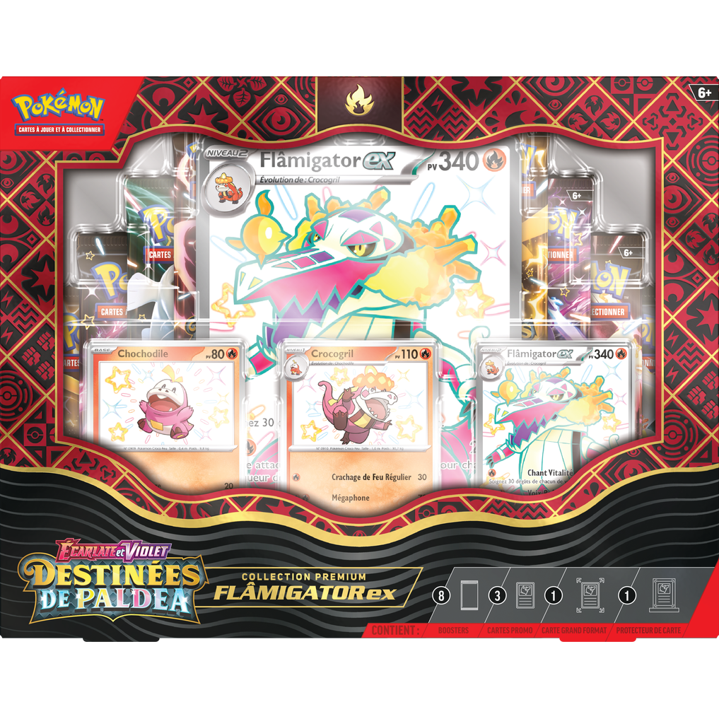 Pokémon TCG: Scarlet & Violet Paldean Fates Ex Premium Collection (French)