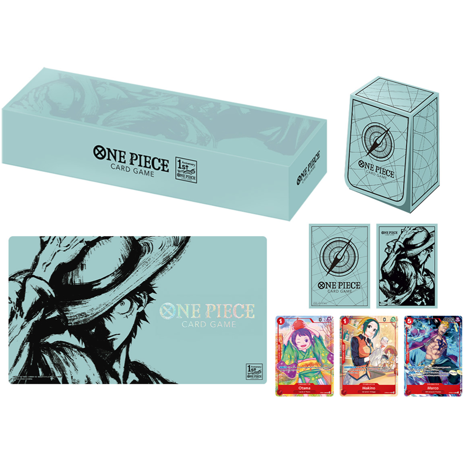 One Piece TCG: Special Set Japanese 1st Anniversary - Playmat and Card Case Set