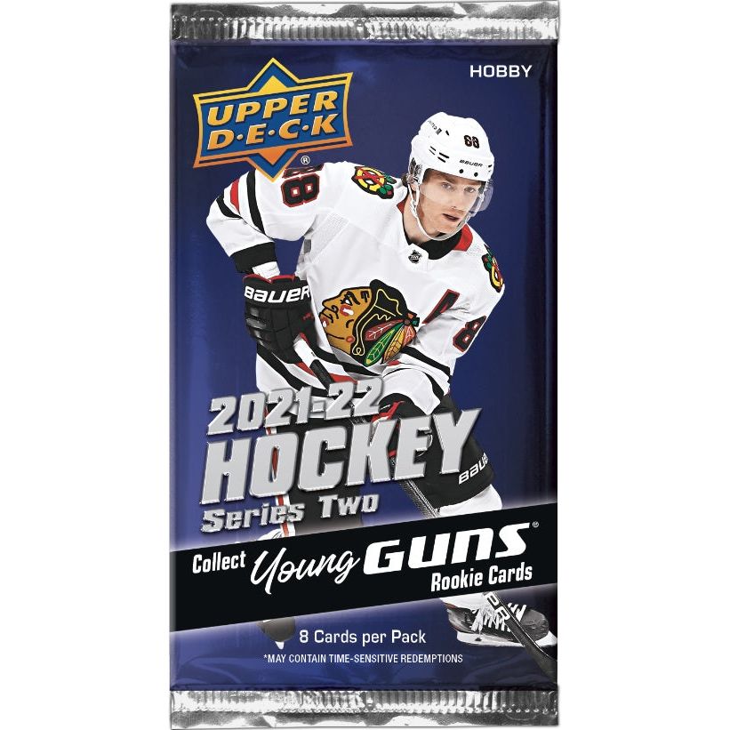 2021-22 Upper Deck Series 2 Hockey Hobby Pack