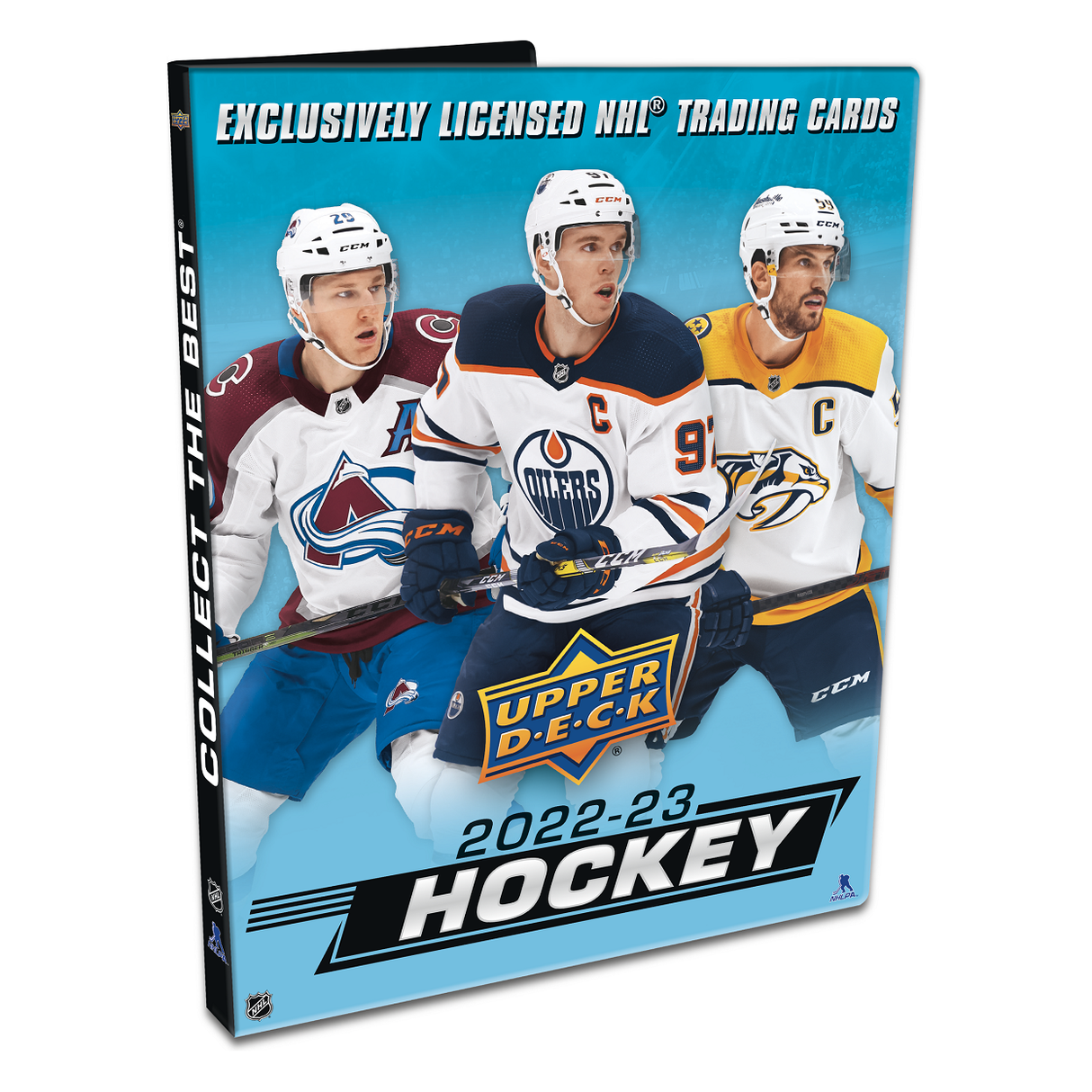 2022-23 Upper Deck Series 1 Starter Kit Binder