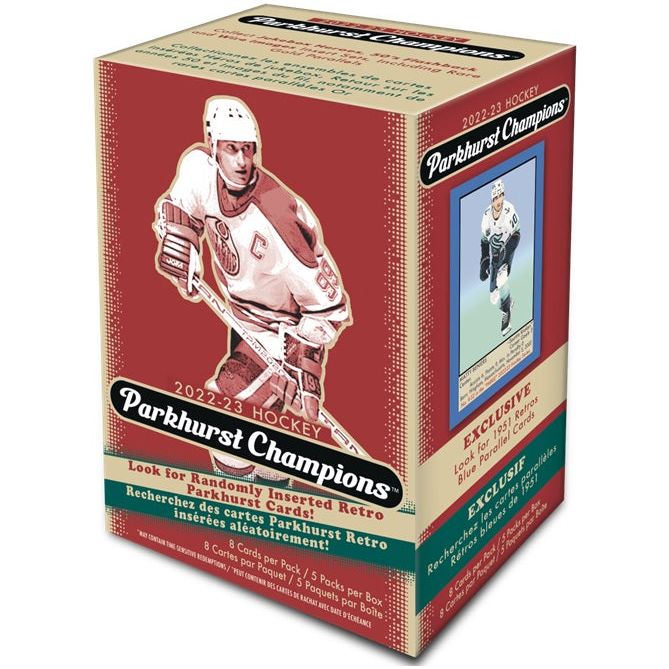 2022-23 Upper Deck Parkhurst Champions Hockey Blaster Box