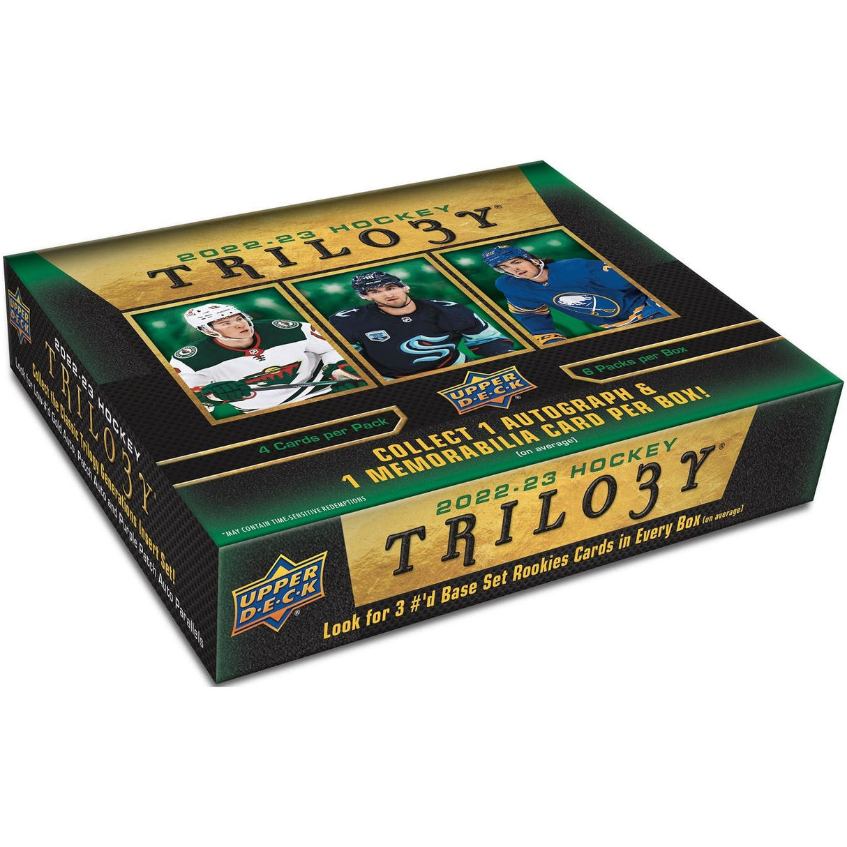 2022-23 Upper Deck Trilogy Hockey Hobby Box
