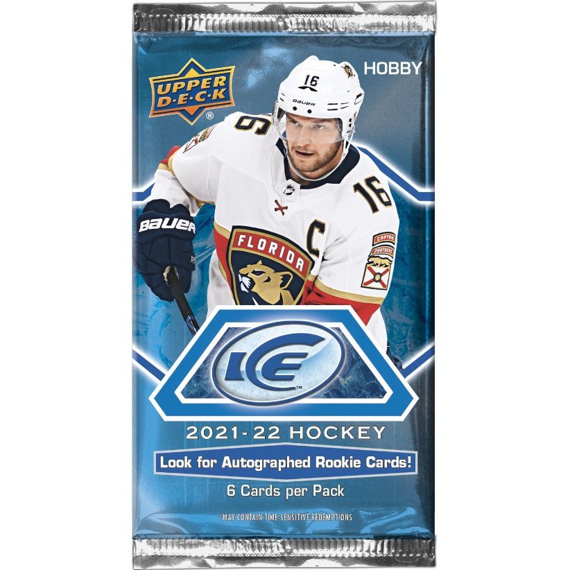 2021-22 Upper Deck Ice Hockey Hobby Pack