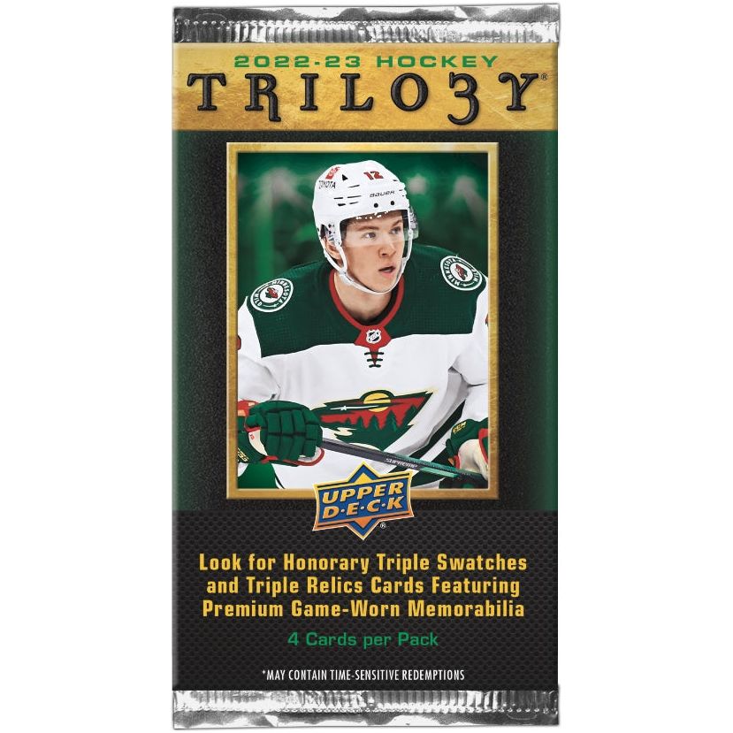 2022-23 Upper Deck Trilogy Hockey Hobby Pack