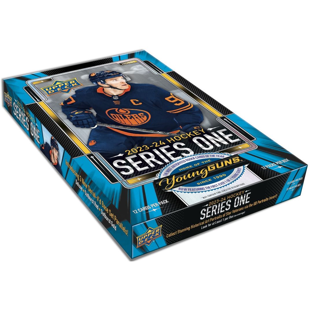 2023-24 Upper Deck Series 1 Hockey Hobby Box