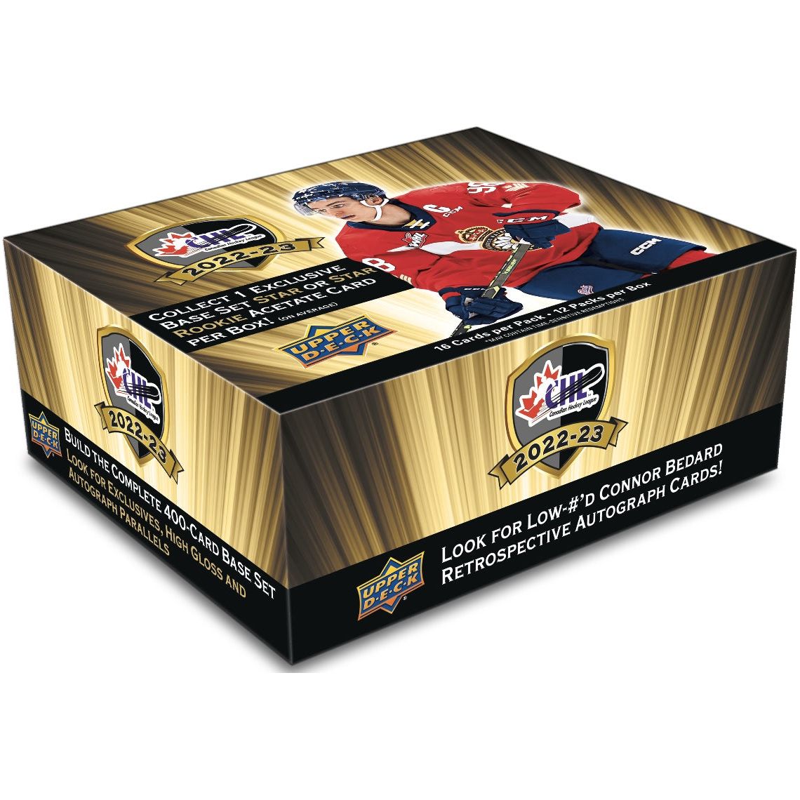 2022-23 Upper Deck CHL Hockey Hobby Box