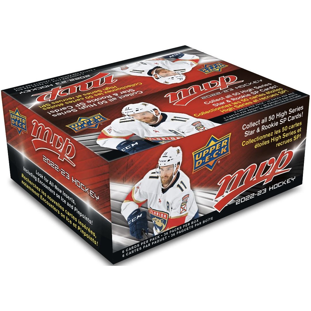 2022-23 Upper Deck MVP Hockey Retail Box