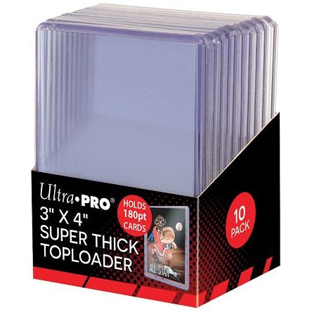 Ultra Pro Topload 3x4 180pt Box 10ct - Toploader
