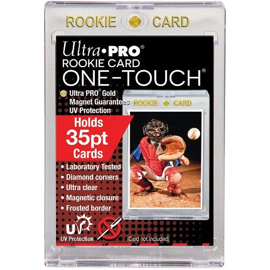 Ultra Pro One Touch 35pt Rookie Gold - One Touch Magnetic Closure