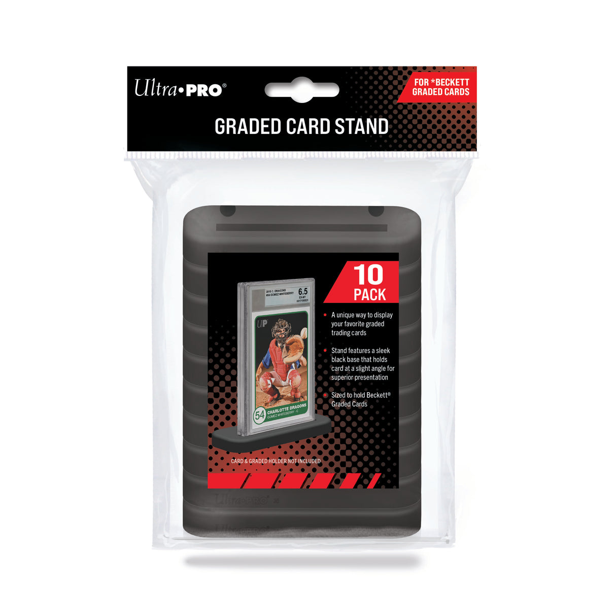 Ultra Pro Beckett Graded Card Stand 10pk - Graded Stand