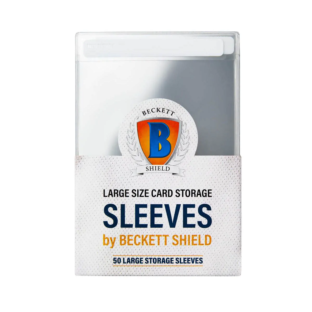 Pochettes Beckett Shield semi-rigides épaisses 50 ct - Pochettes