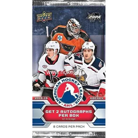 2018-19 Upper Deck AHL Hockey Hobby Pack