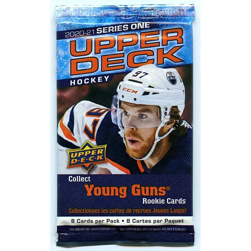 2020-21 Upper Deck Series 1 Hockey Retail Pack