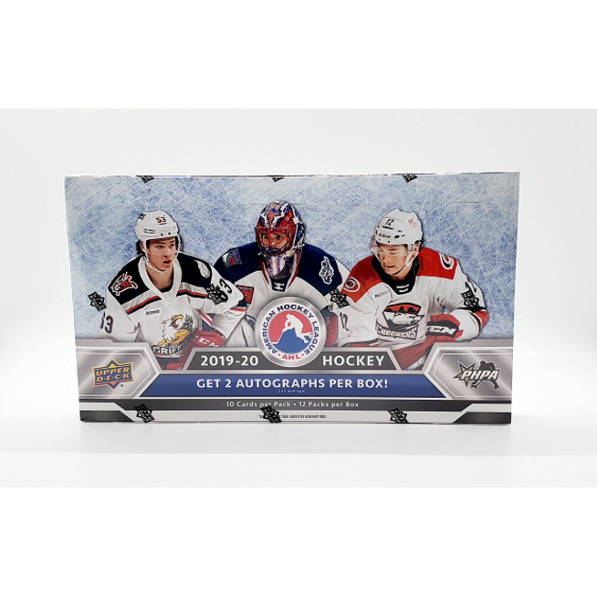 2019-20 Upper Deck AHL Hockey Hobby Box