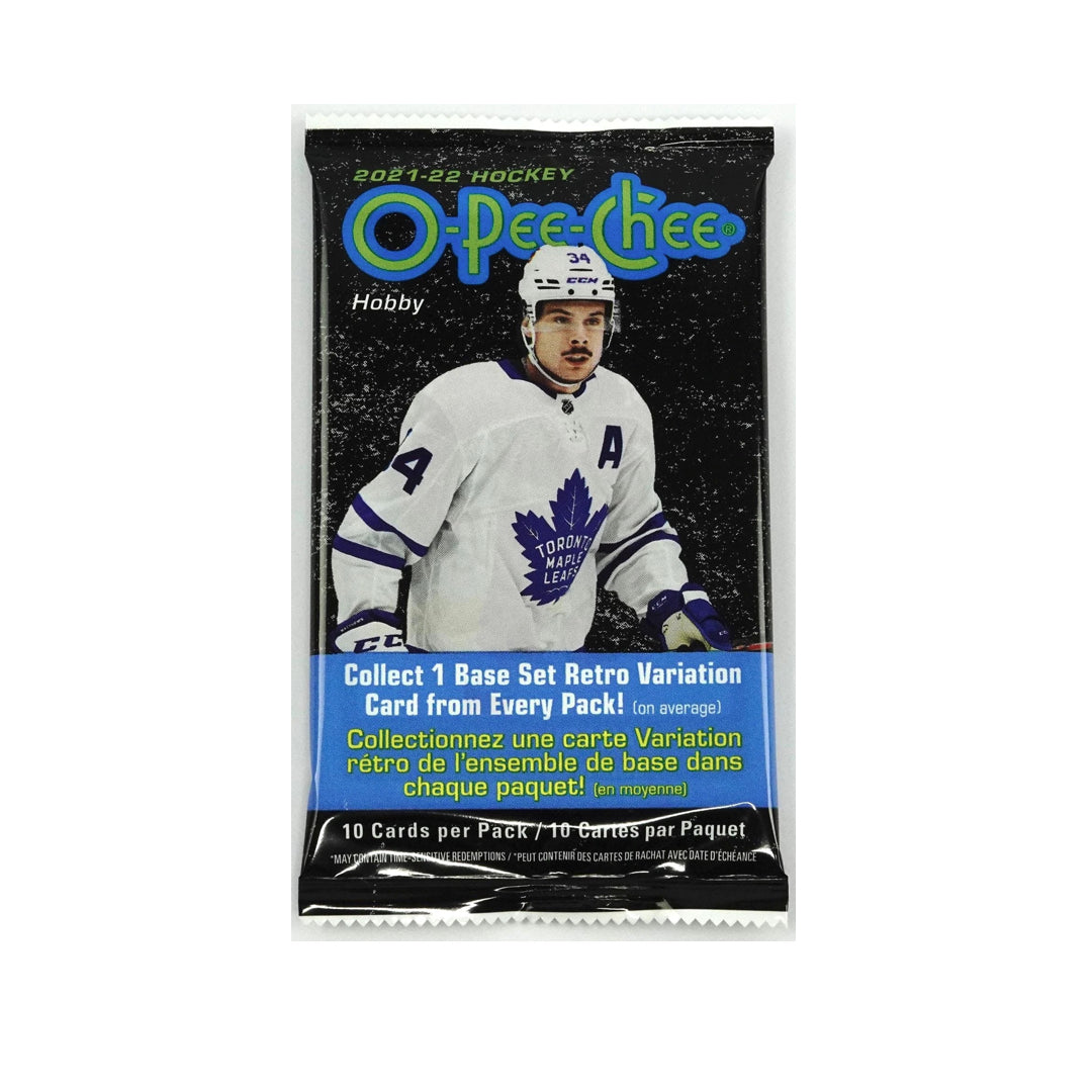 2021-22 Upper Deck O-Pee-Chee Hockey Hobby Pack