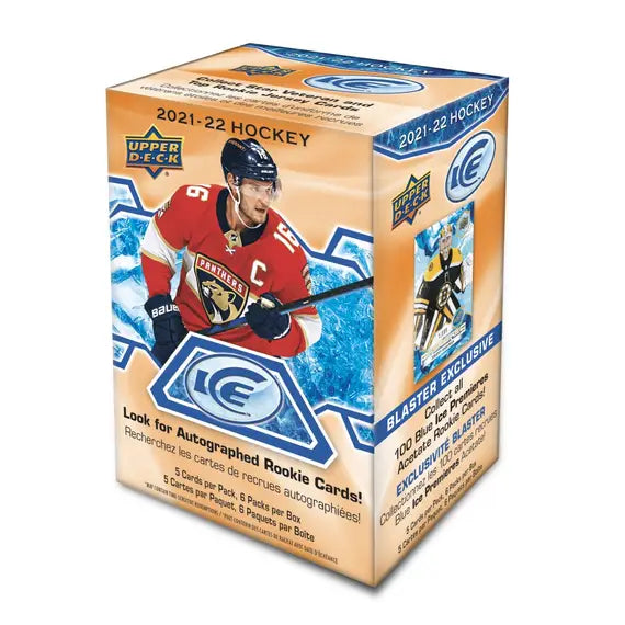 2021-22 Upper Deck Ice Hockey Blaster Box