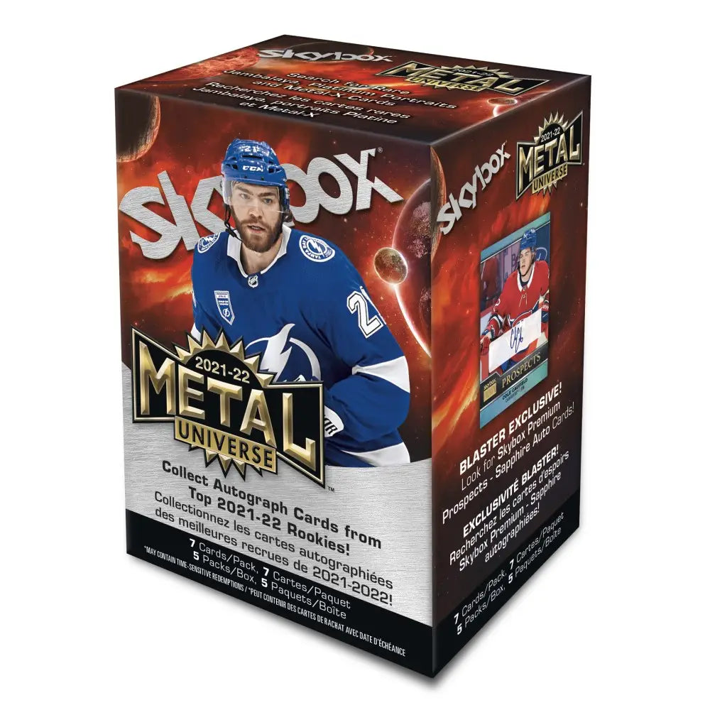 2021-22 Skybox Metal Universe Hockey Blaster Box