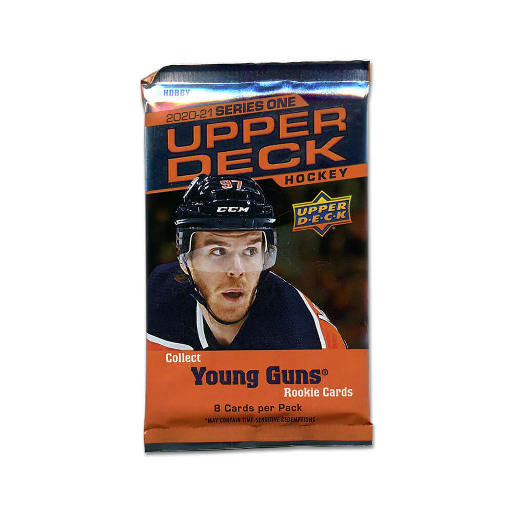 2020-21 Upper Deck Series 1 Hockey Hobby Pack