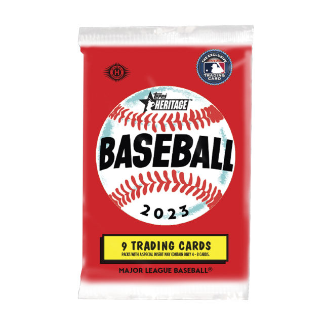 2023 Topps Heritage Baseball - Hobby Pack