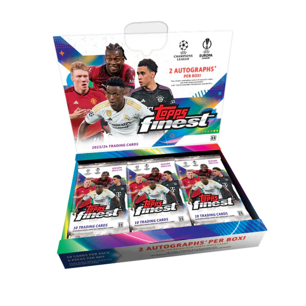 2023-24 Topps Finest UEFA Club Competitions - Hobby Box