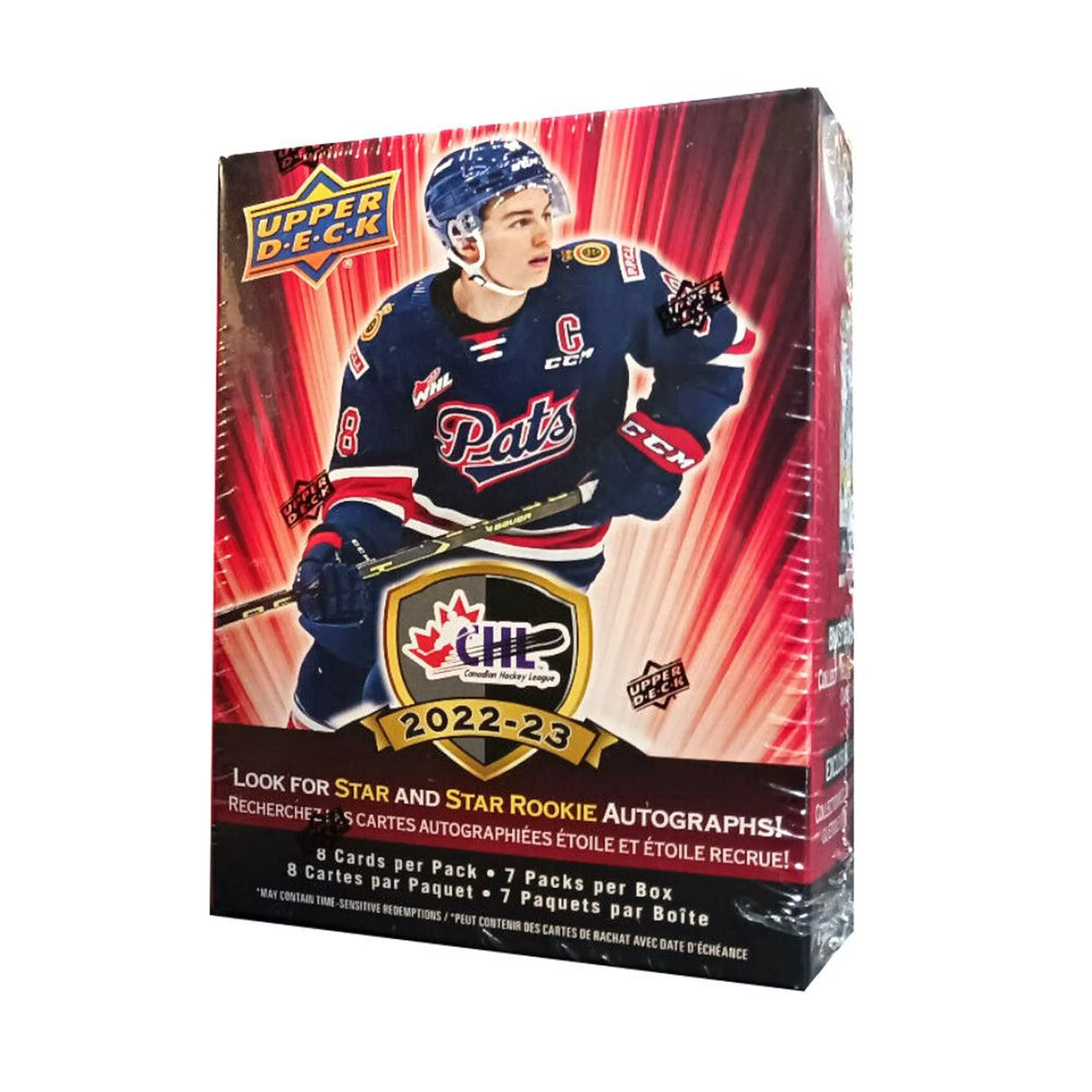 2022-23 Upper Deck CHL Hockey Blaster Box