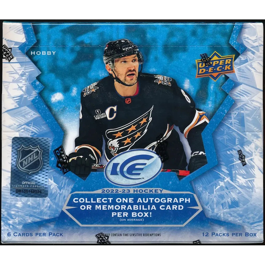2022-23 Upper Deck Ice Hockey Hobby Box