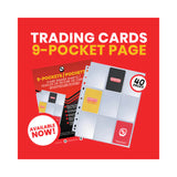 Evoretro Standard Size Cards (40) - 9 Pocket Pages