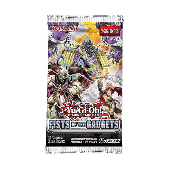Yu-Gi-Oh TCG: Fists of the Gadgets - Booster Pack