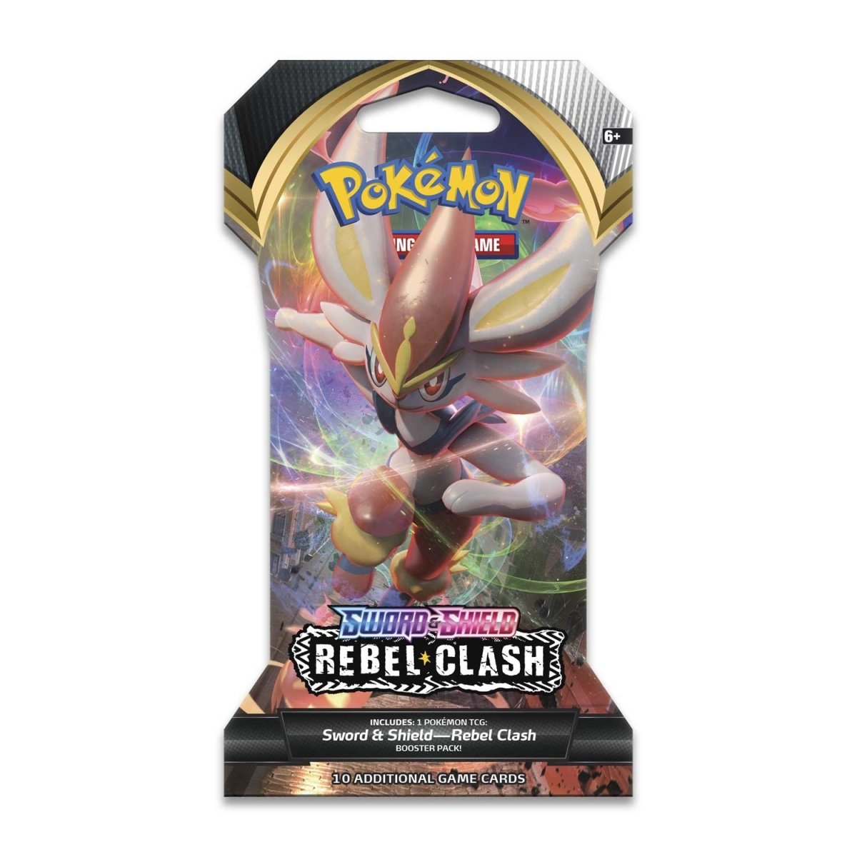 Pokémon TCG: Sword & Shield-Rebel Clash Sleeved Booster Pack