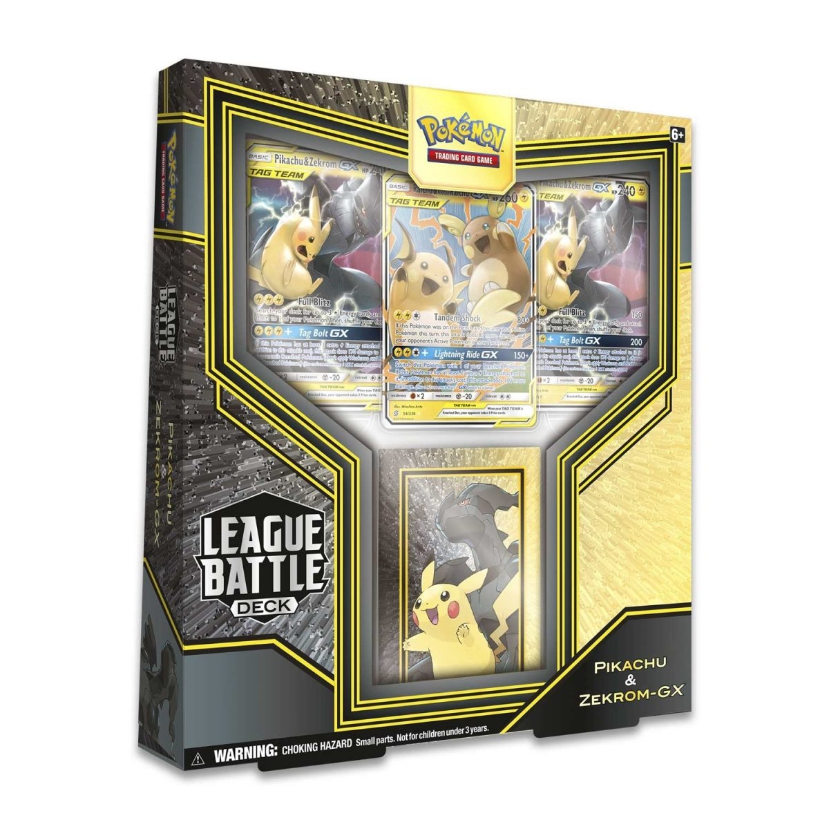 Pokémon TCG: Reshiram & Charizard-GX/Pikachu & Zekrom-GX League Battle Deck
