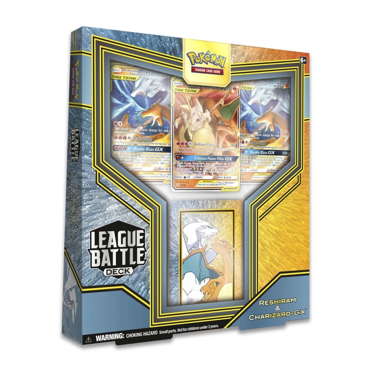 Pokémon TCG: Reshiram & Charizard-GX/Pikachu & Zekrom-GX League Battle Deck