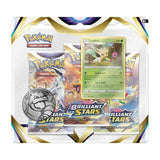 Pokémon TCG: Sword & Shield-Brilliant Stars 3 Booster Packs