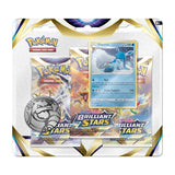 Pokémon TCG: Sword & Shield-Brilliant Stars 3 Booster Packs
