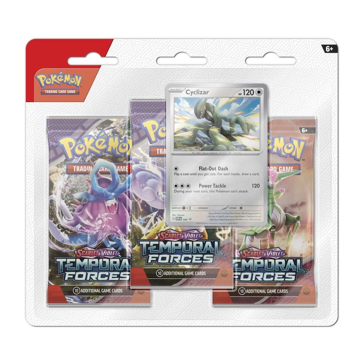 Pokémon TCG: Scarlet & Violet-Temporal Forces 3 Booster Pack