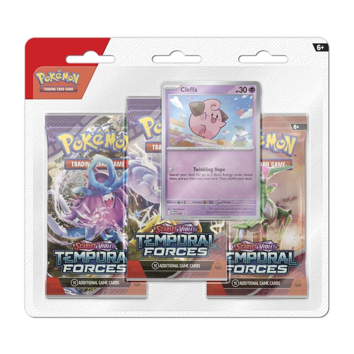 Pokémon TCG: Scarlet & Violet-Temporal Forces 3 Booster Pack
