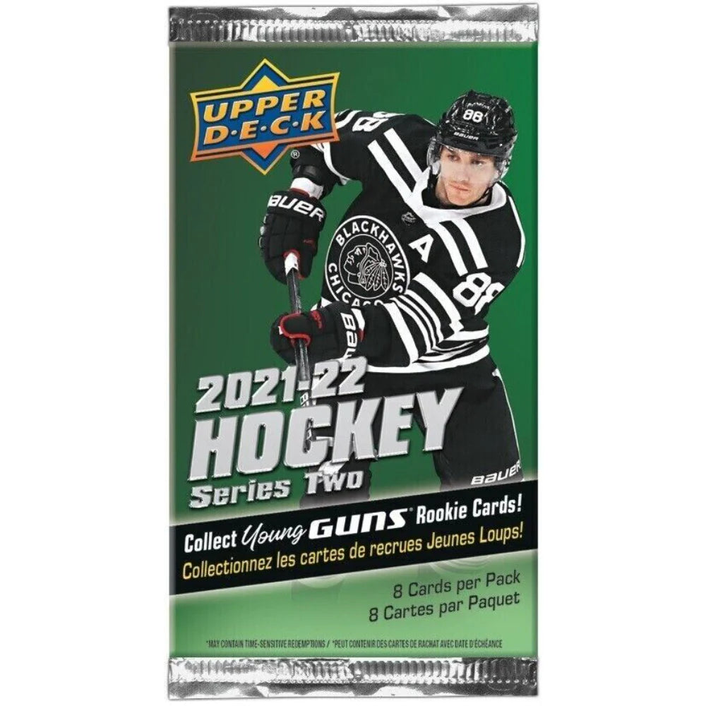 2021-22 Upper Deck Series 2 Hockey Retail Pack