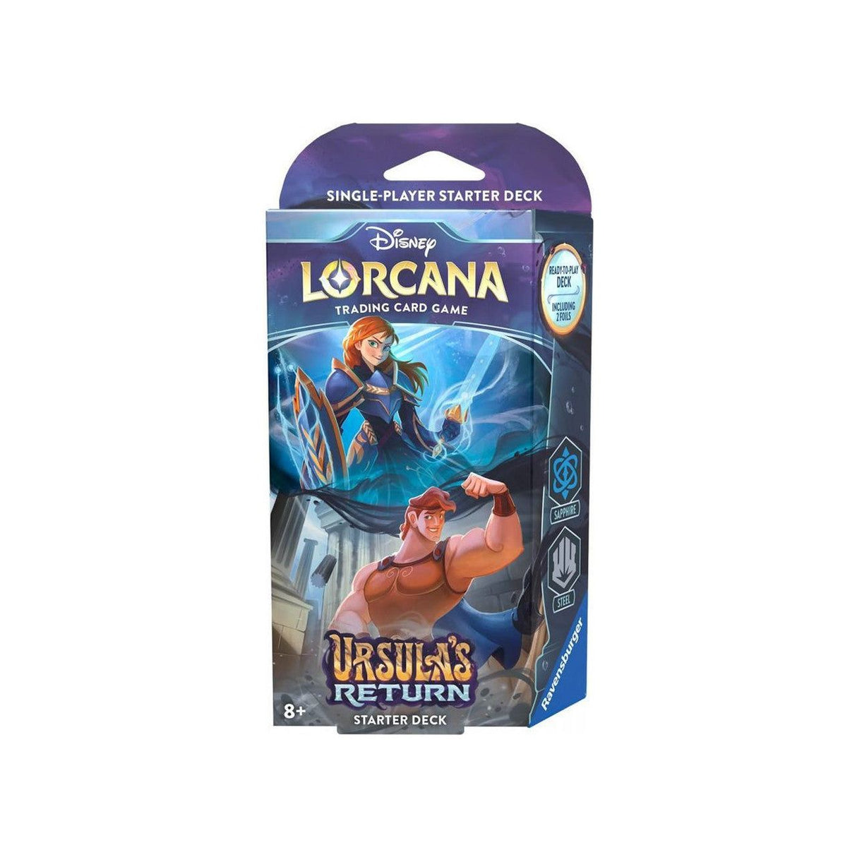 Disney Lorcana TCG: Ursula’s Return (Sapphire & Steel) – Starter Deck