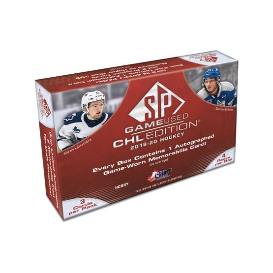 2019-20 Upper Deck SP Game Used CHL Edition Hockey Hobby Box