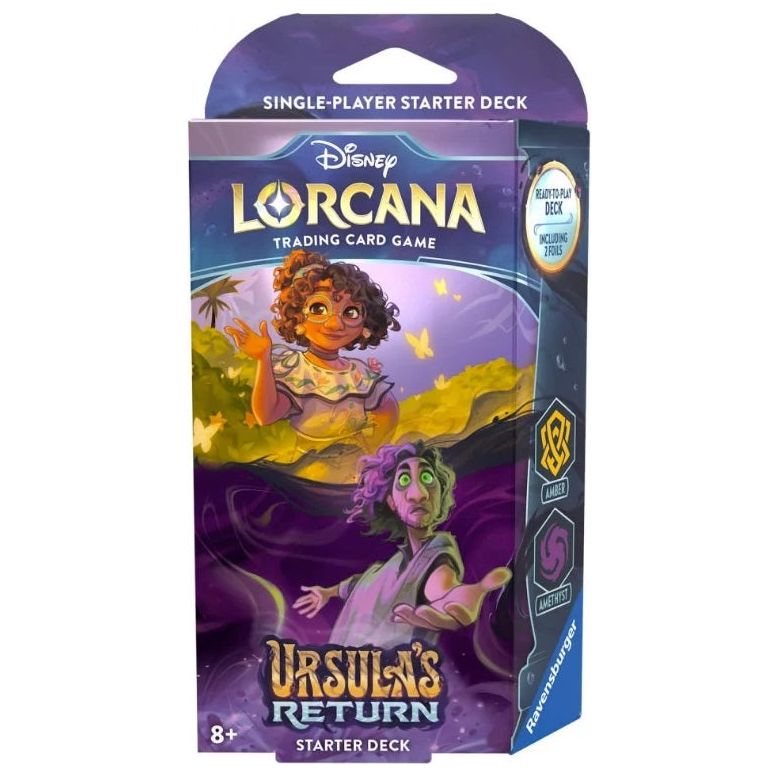 Disney Lorcana TCG: Ursula’s Return (Amber & Amethyst) – Starter Deck